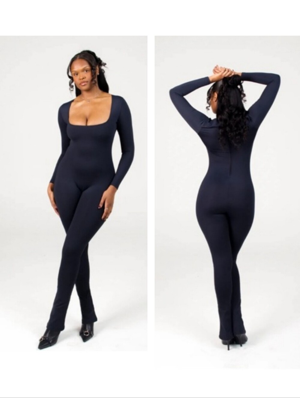 STRIPT Kiki Bodysuit Navy 4XL